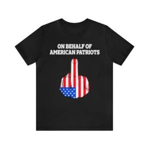 USA Patriotic Middle Finger Shirt Funny Hilarious Shirt Pride
